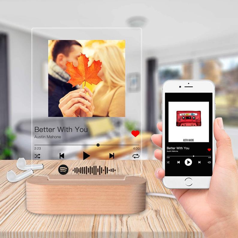 Customizable Photo Music Album Cover Frame