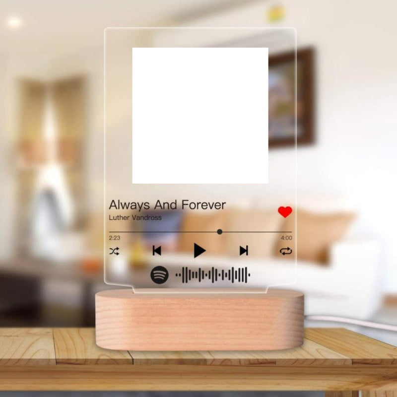Customizable Photo Music Album Cover Frame